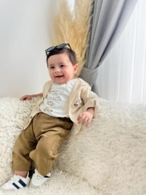 Little Driver Üçlü Erkek Bebek Takımı