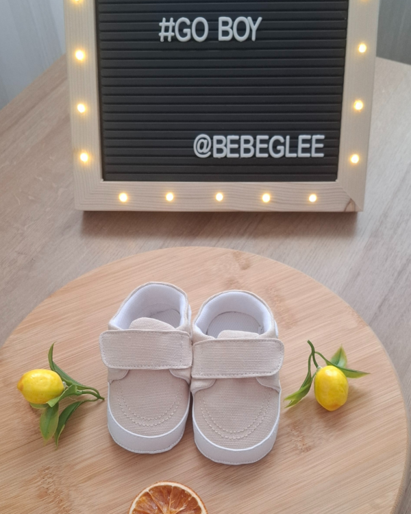 Erkek Bebek Ayakkabı Bej - Go Boy